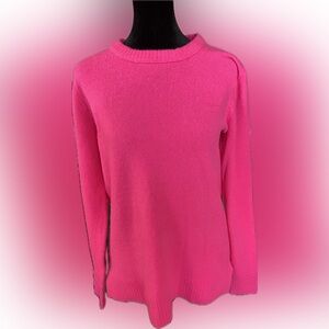 J. Crew Extra Soft Wool Blend Crew Neck Sweater - Size Small